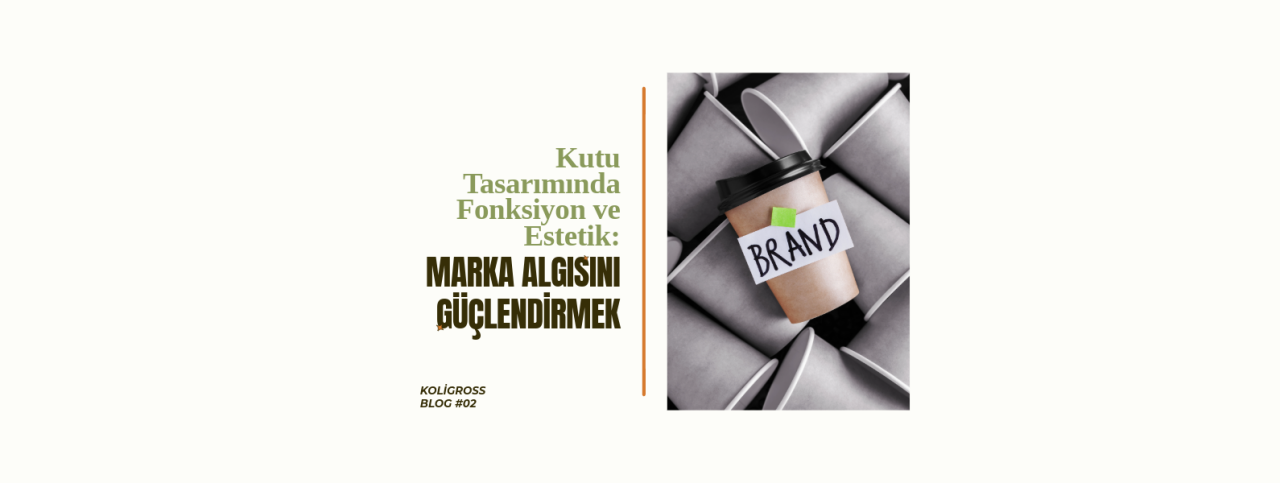 Kutu Tasarımında Fonksiyon ve Estetik: Marka Algısını Güçlendirmek