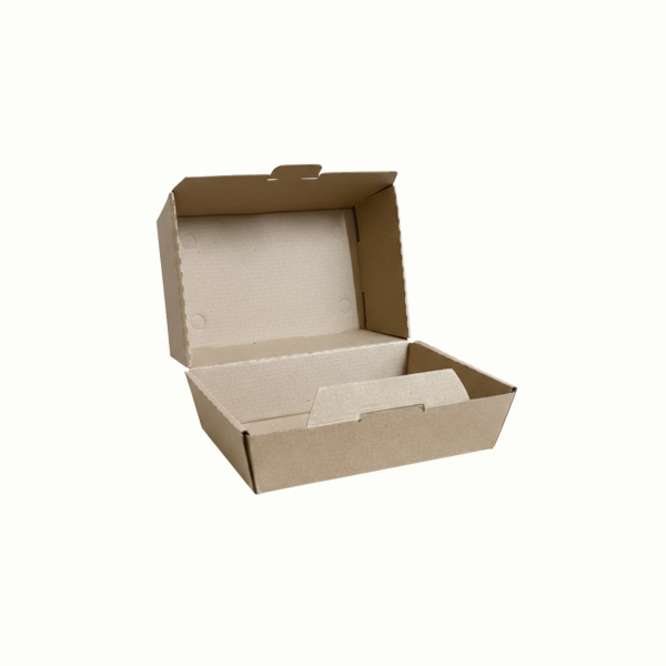 12x21x10 cm Küçük Cajun & Hamburger Kutusu