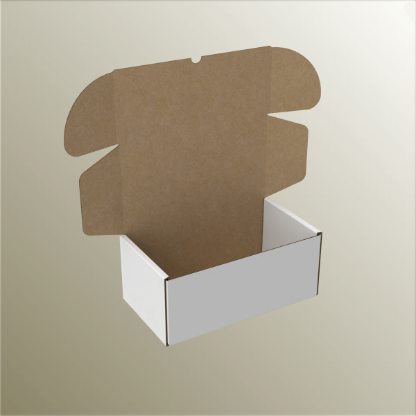 12x21x9 cm E-Ticaret ve Kargo Kutusu Beyaz - 50