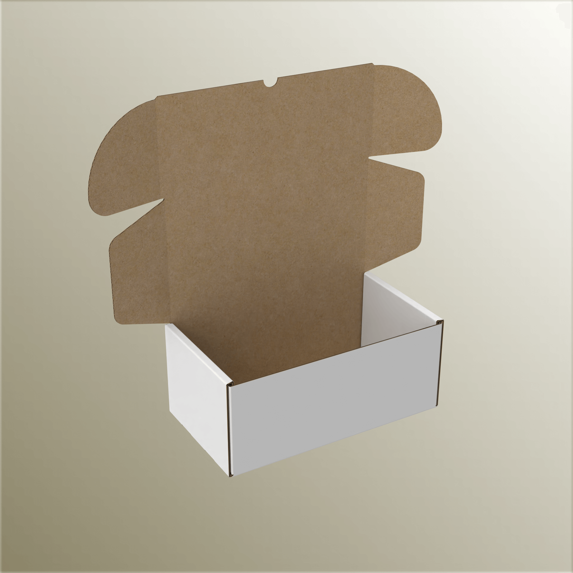 12x21x9 cm E-Ticaret ve Kargo Kutusu Beyaz - 1000