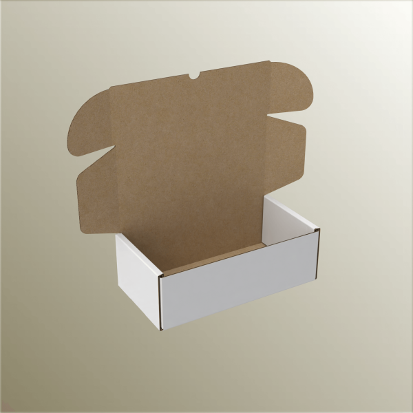 10.5x19.5x6.5 cm E-Ticaret ve Kargo Kutusu Beyaz - 400
