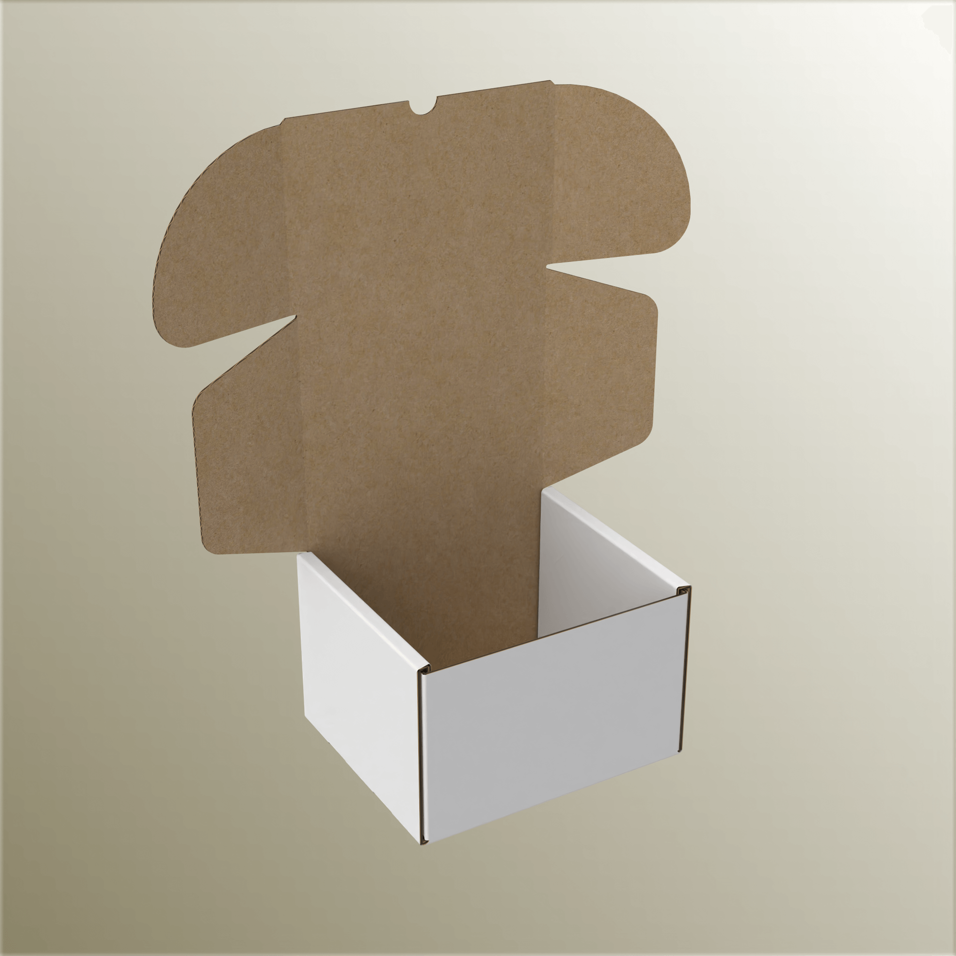 12x13x9 cm E-Ticaret ve Kargo Kutusu Beyaz - 100