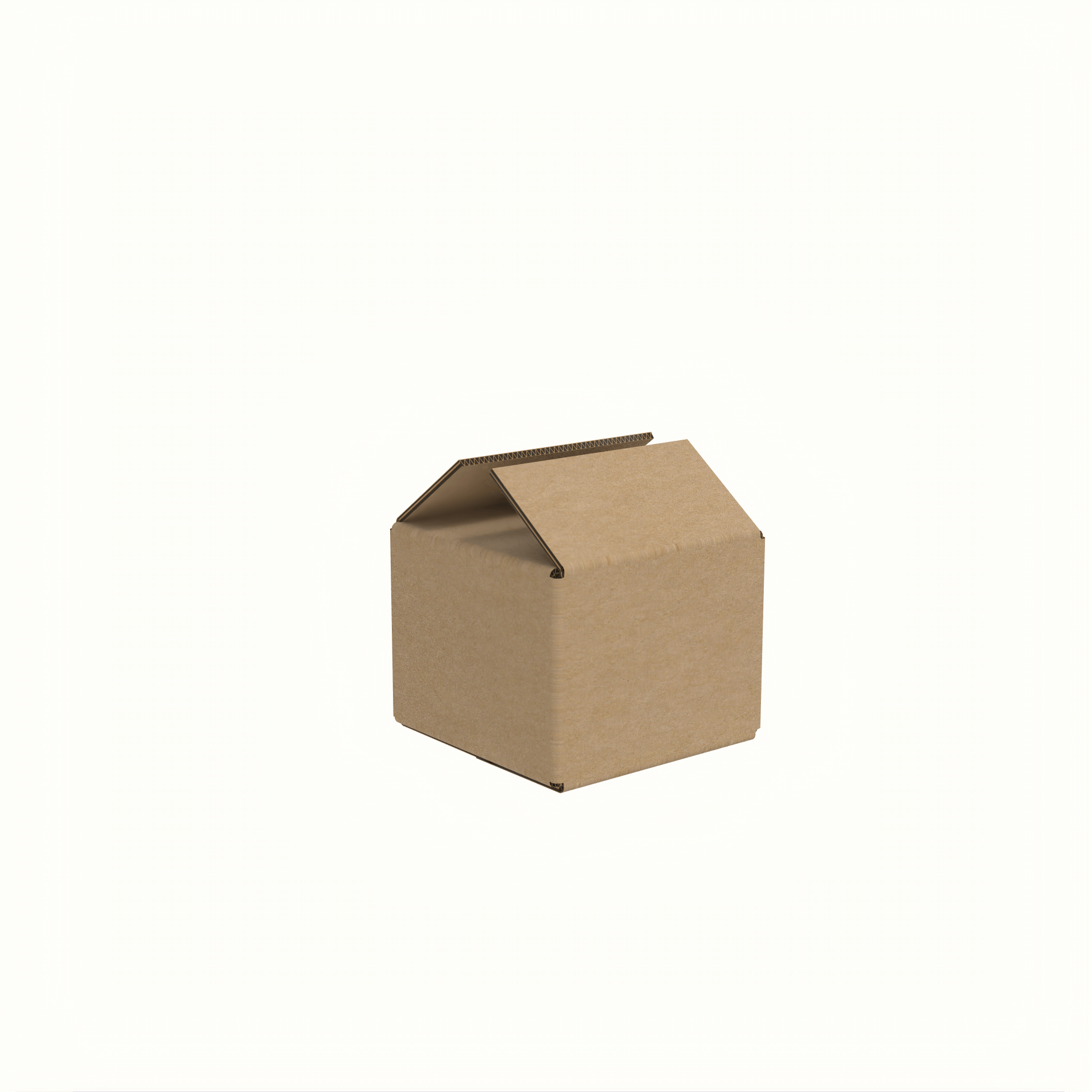 21x21x16 cm Çift Oluklu A-Box Taşıma Kolisi