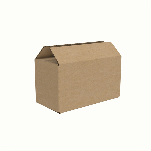 23.5x49.5x26.5 cm Çift Oluklu A-Box 6’lı Bal Kolisi