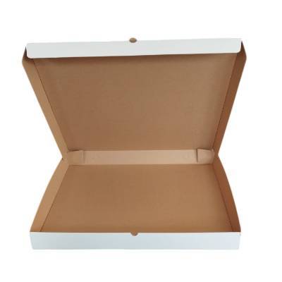 50x50x5 Beyaz Pizza Kutusu